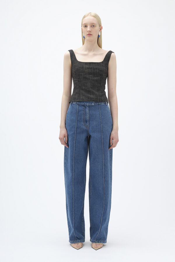 Cocoon Denim Pants