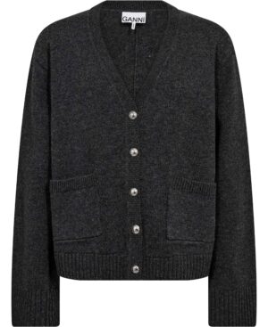 Compact Wool Cardigan