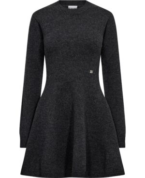 Compact Wool Short Dress