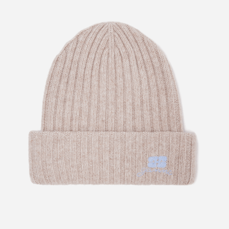 Core Future Wool Knit Beanie - Sand