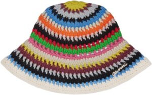 Cotton Crochet Bucket Hat