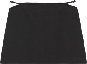 Cotton Suiting Mini Skirt