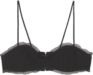 Cotton Suiting Strap Top