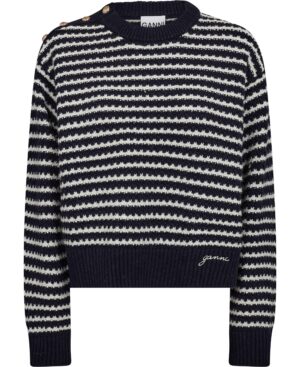 Cotton Wool Stripe Sweater
