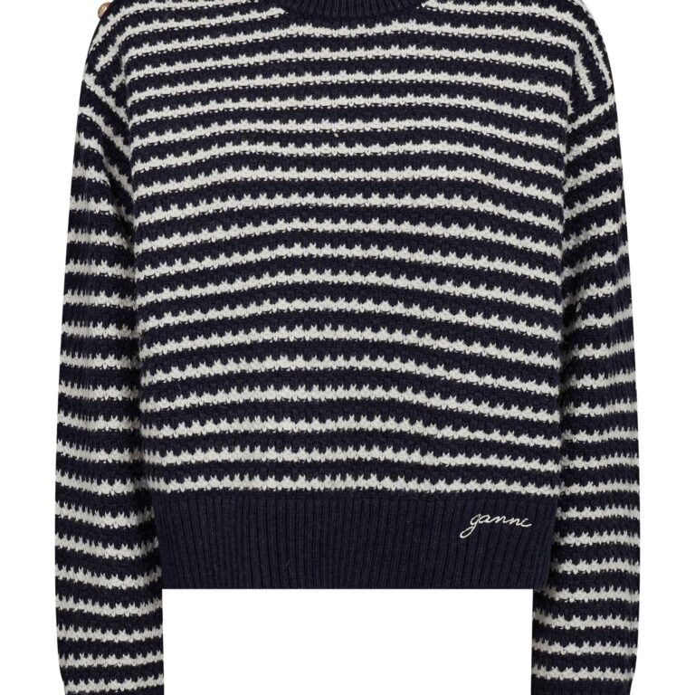 Cotton Wool Stripe Sweater
