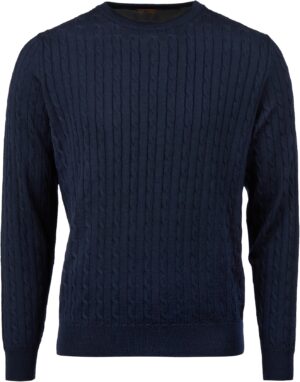 Crew Neck Cable Merino
