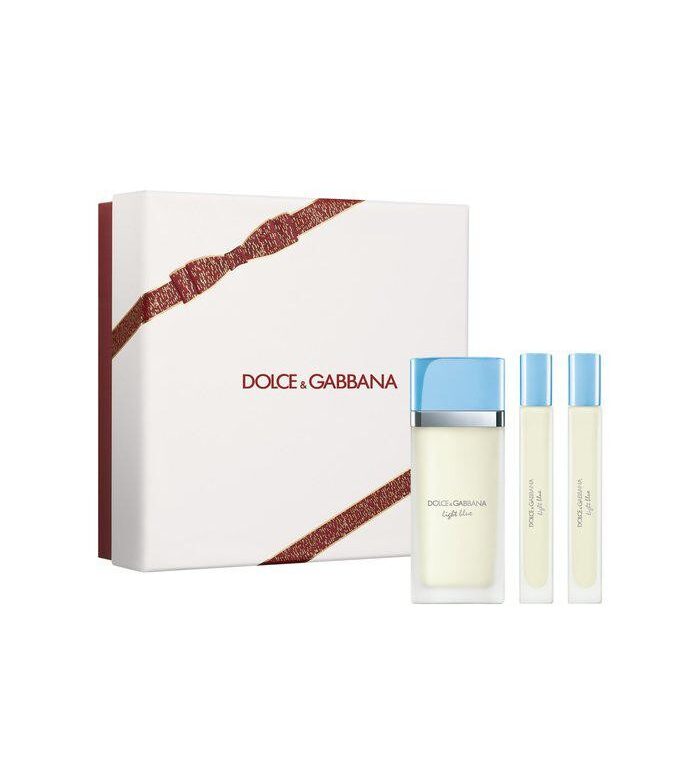 D&G Xmas Light Blue EdT 50ml+10ml+10ml