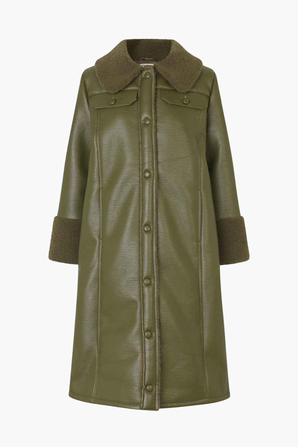 Desire Coat - Ivy Green - Baum und Pferdgarten - Grøn M