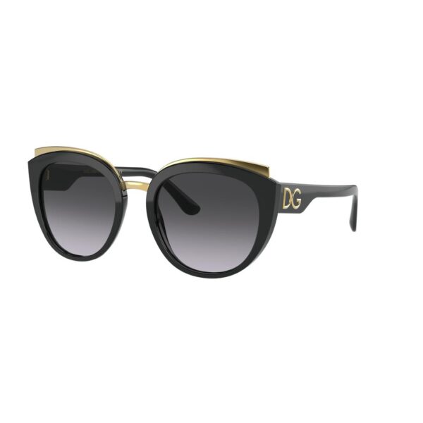 Dolce & Gabbana 0DG4383 Solbriller - Katteøjne Sort