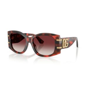 Dolce & Gabbana 0DG4501 Solbriller - Katteøjne Rød