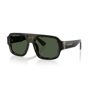 Dolce & Gabbana 0DG4516 Solbriller - Firkantede Sort Polariserede Linser