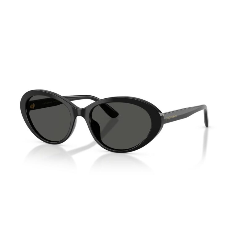 Dolce & Gabbana 0DG4570 Solbriller - Ovale Sort