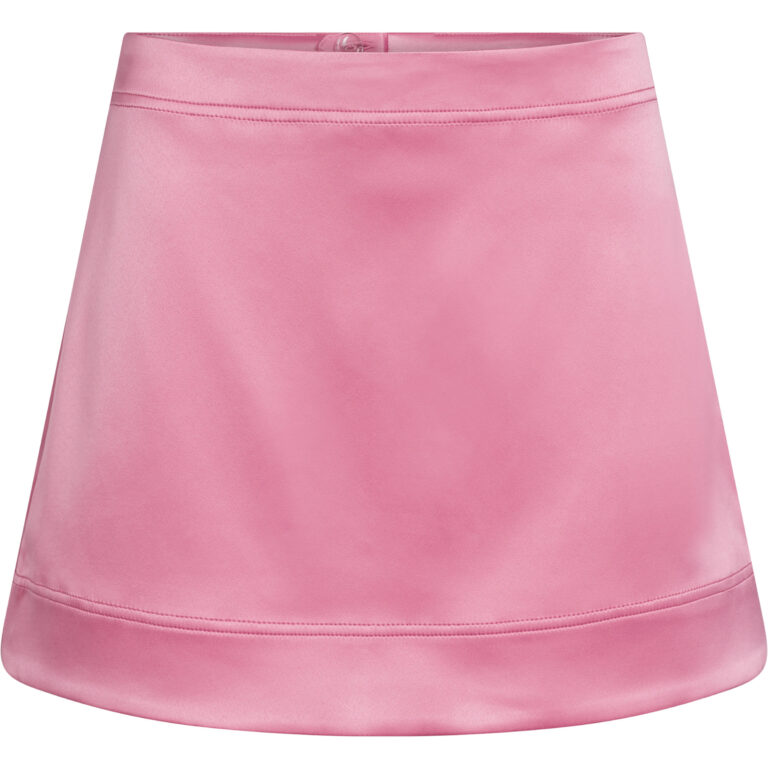 Double Satin Mini Skirt
