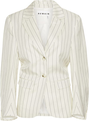 Drapy Striped Blazer