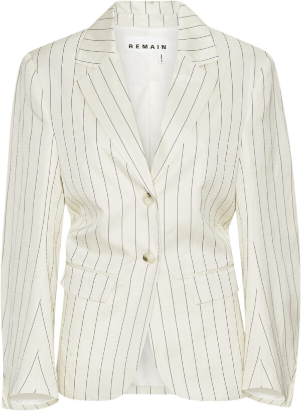 Drapy Striped Blazer