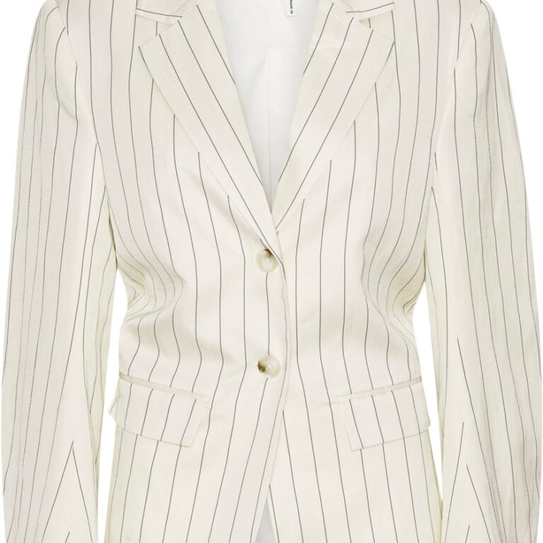Drapy Striped Blazer