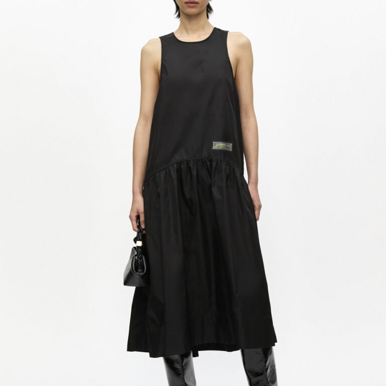 Duchesse Nylon Midi Dress