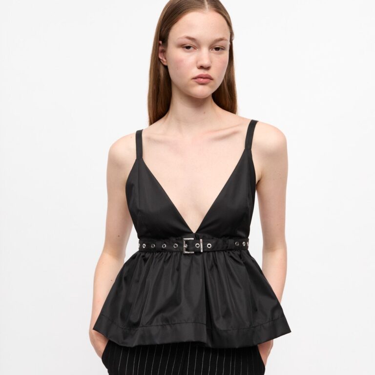 Duchesse Nylon Strap Top