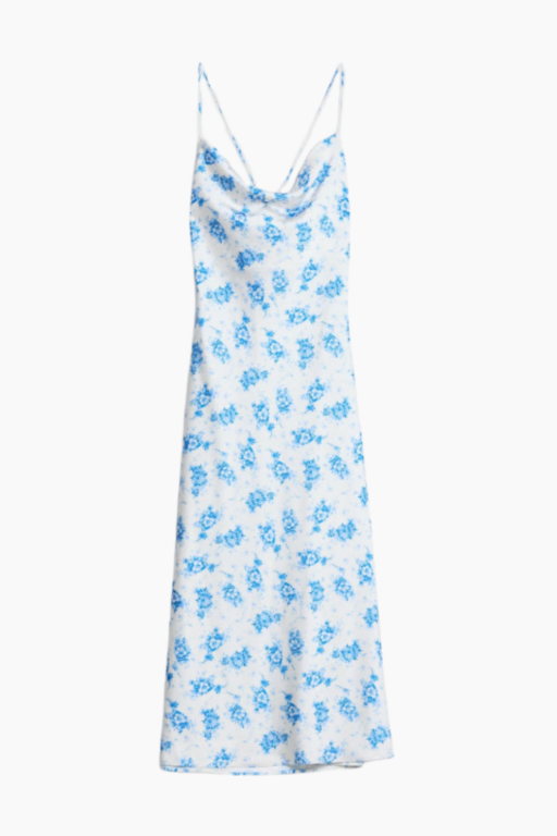 Eila Print Dress - Ecru Mix - Holzweiler