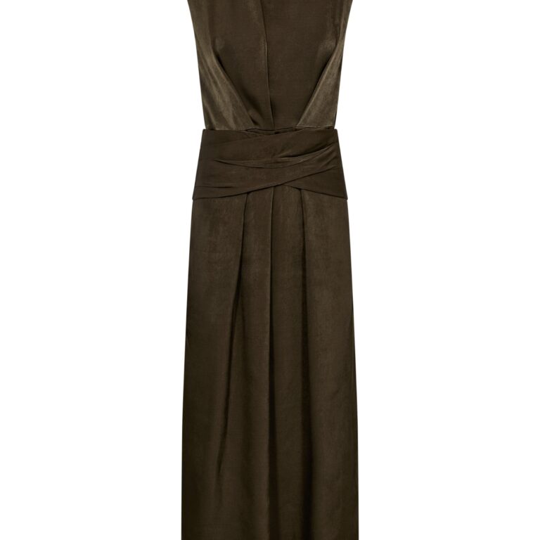 IRO Eliori (med kantet halsudskæring og skiftende kvalitet) Maxi Kjole