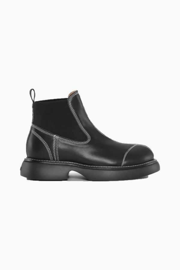 Everyday Low Chelsea Boot S2181 - Black - GANNI - Sort 37