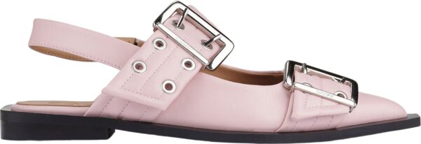 Feminine Buckle Ballerina