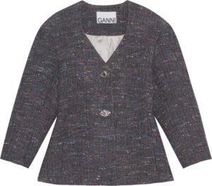 Fitted Wool Blazer