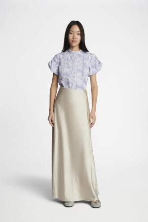 Fredia Embroidered Organic Cotton Blouse