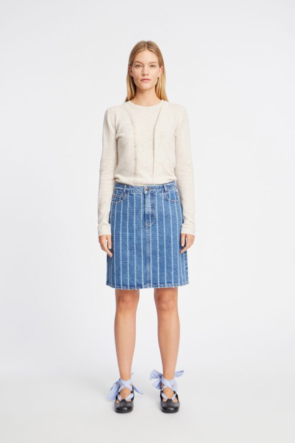 Frumah Organic Cotton Jeans Skirt