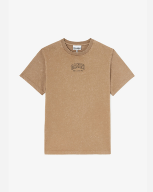 Future Essentials Washed Effect Tee - Coca Mocha