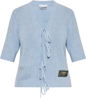 Future Wool Mix Short Sleeve Cardig