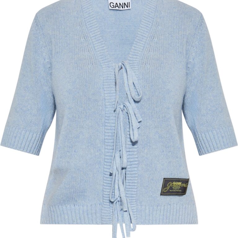 Future Wool Mix Short Sleeve Cardig