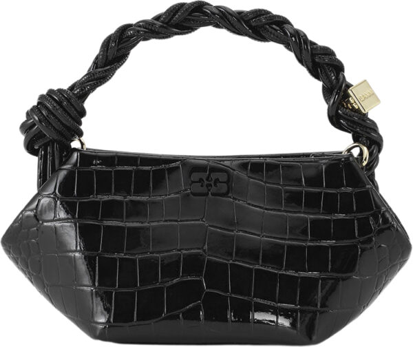 Ganni Bou Bag Mini Patent Croco