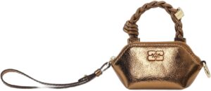 Ganni Bou Bag Nano Metallic
