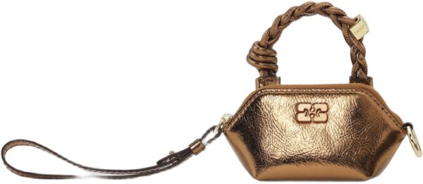 Ganni Bou Bag Nano Metallic
