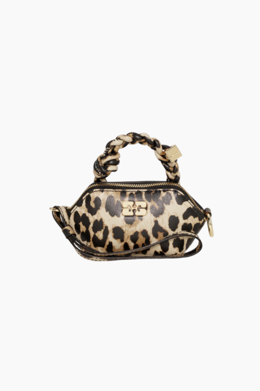 Ganni Bou Bag Nano Print A6549 - Leopard - GANNI