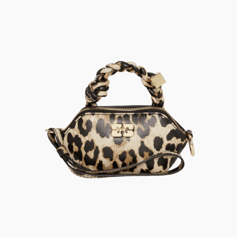Ganni Bou Bag Nano Print A6549 - Leopard - GANNI - Leopard One Size