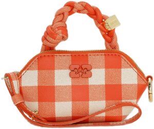 Ganni Bou Bag Nano Vichy