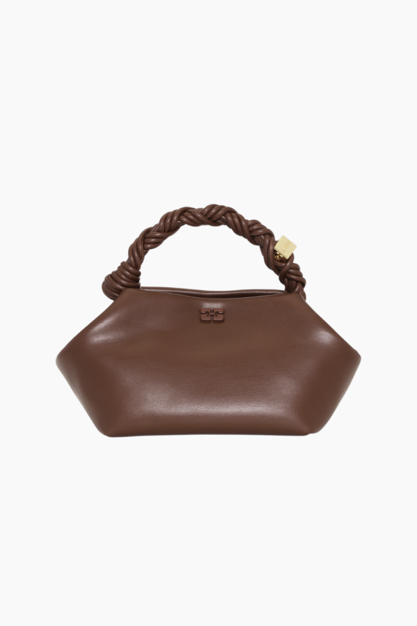 Ganni Bou Bag Small A5906 - Chocolate Fondant - GANNI - Brun One Size