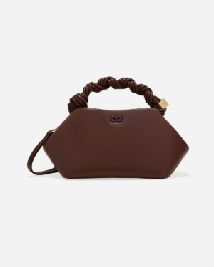 Ganni Bou Bag Small - Chocolate Fondant