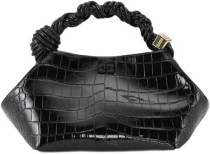 Ganni Bou Bag Small Patent Croco