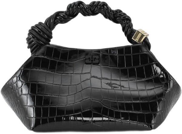Ganni Bou Bag Small Patent Croco