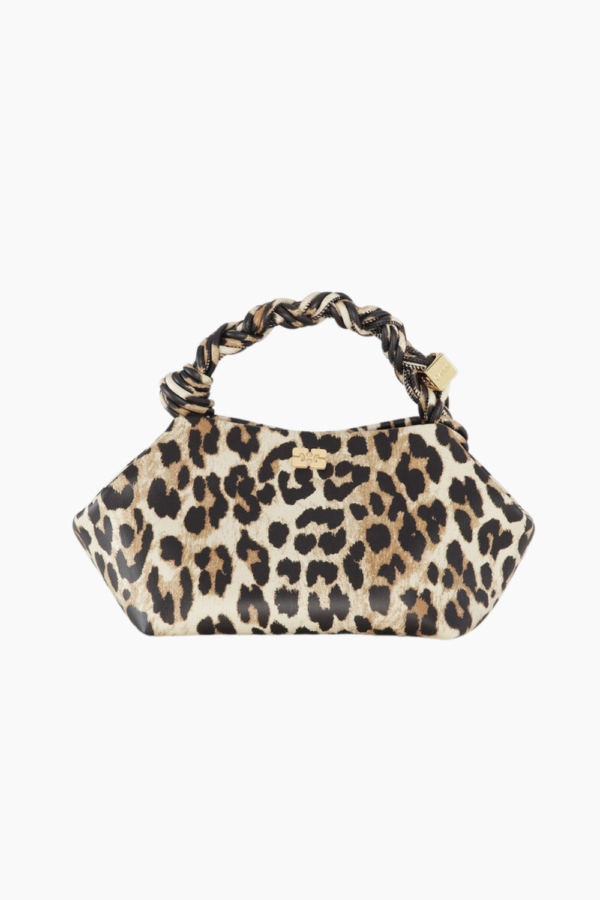 Ganni Bou Bag Small Print A6494 - Leopard - GANNI - Leopard One Size