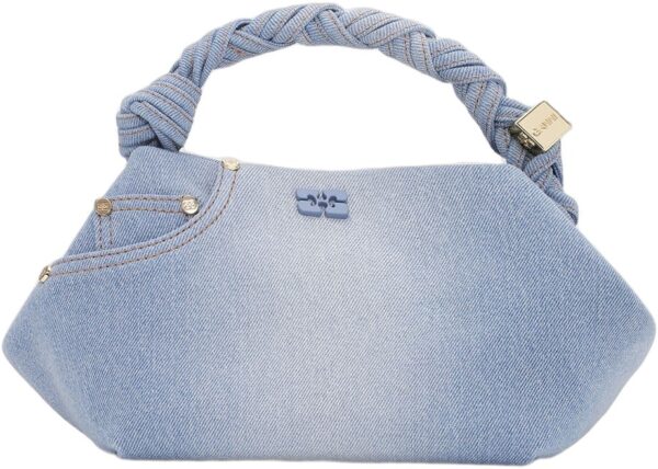 Ganni Bou Bag Small Washed Denim