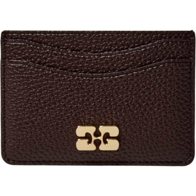 Ganni Card Holder Grained