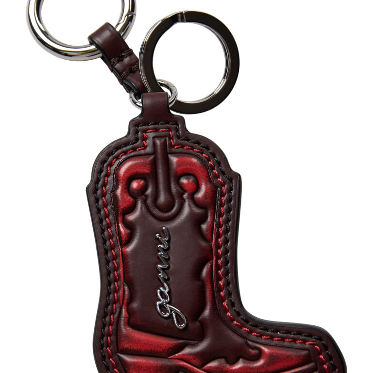 Ganni Western Boot Keyring