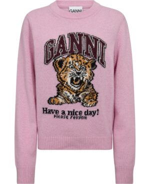 Graphic Wool Sweater