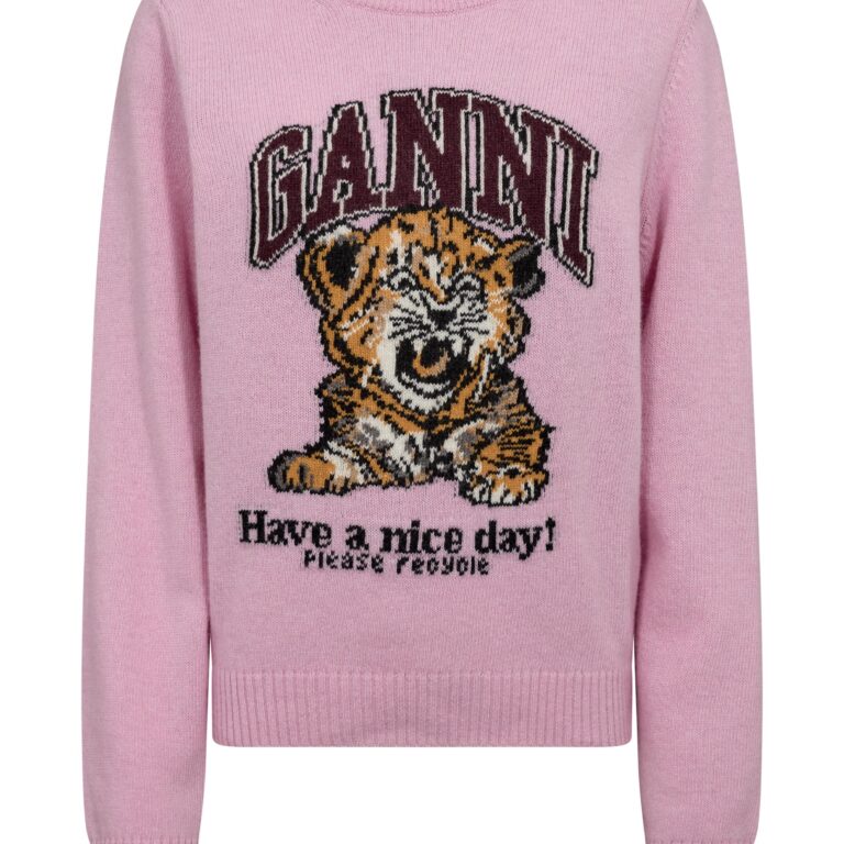 Graphic Wool Sweater