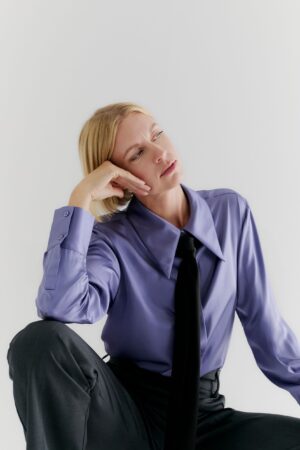 Hanna x Mdnc Tørklæde 100% Silke