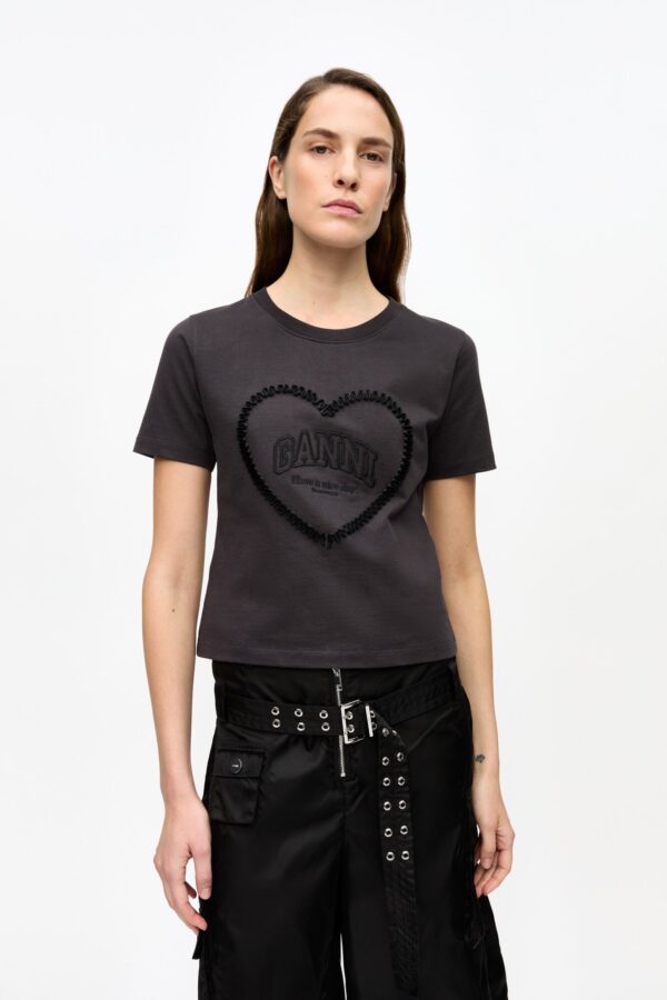 Heavy Cotton Heart Small Tshirt